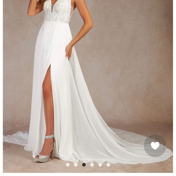 Azazie Ceriela Wedding Dress - Picture 2 of 4